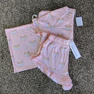 Slumber Fox Pyjamas Sarah's Day x White Fox